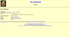 Desktop Screenshot of bert-schoeneich.de